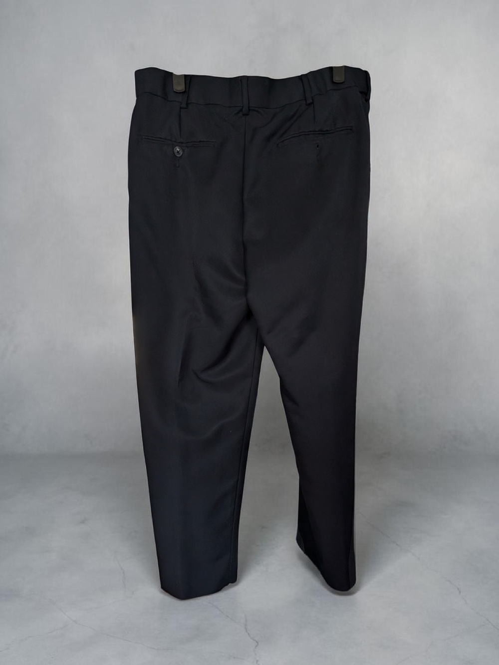 Croft & Barrow Navy Blue Dress Pants - Men's Size 34x32 - EUC - Picture 3 of 6